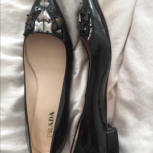 Authentic Prada Pointed-Toe Flats - image 1